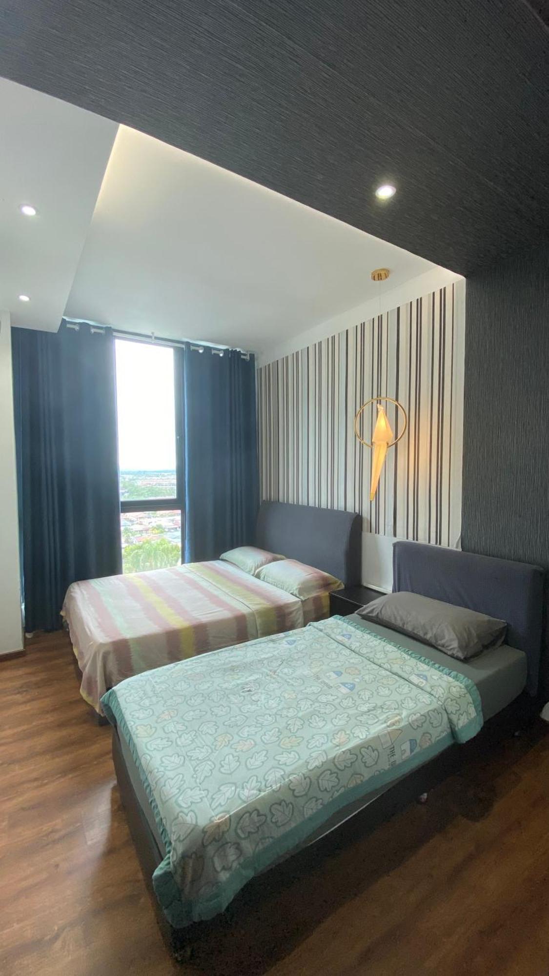 8Pax Cozy Home Stay Jazz Suites 1 Vivacity Kuching Sarawak 3Br Экстерьер фото